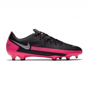 Nike Men's Phantom GT Academy MG Black Pink Blast Soccer Cleats, Sz 7